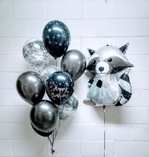 Happy Birthday Bundle with Raccoon